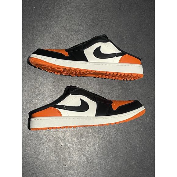 New Men’s 11 Nike Air Jordan 1 Golf Mule Shattered Backboard Slip On FJ1214-800 main image 6